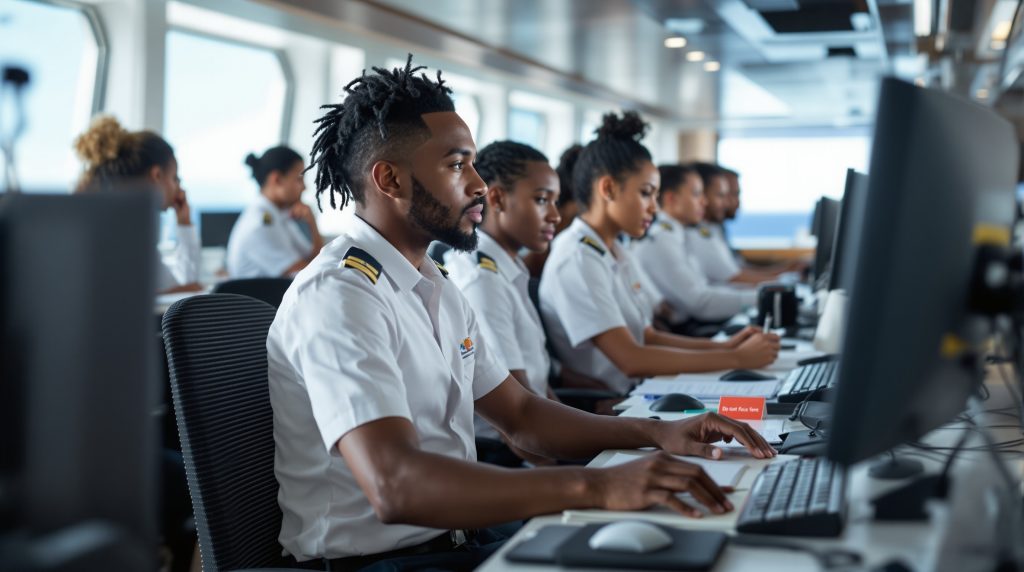 Maritime team productive workspace management