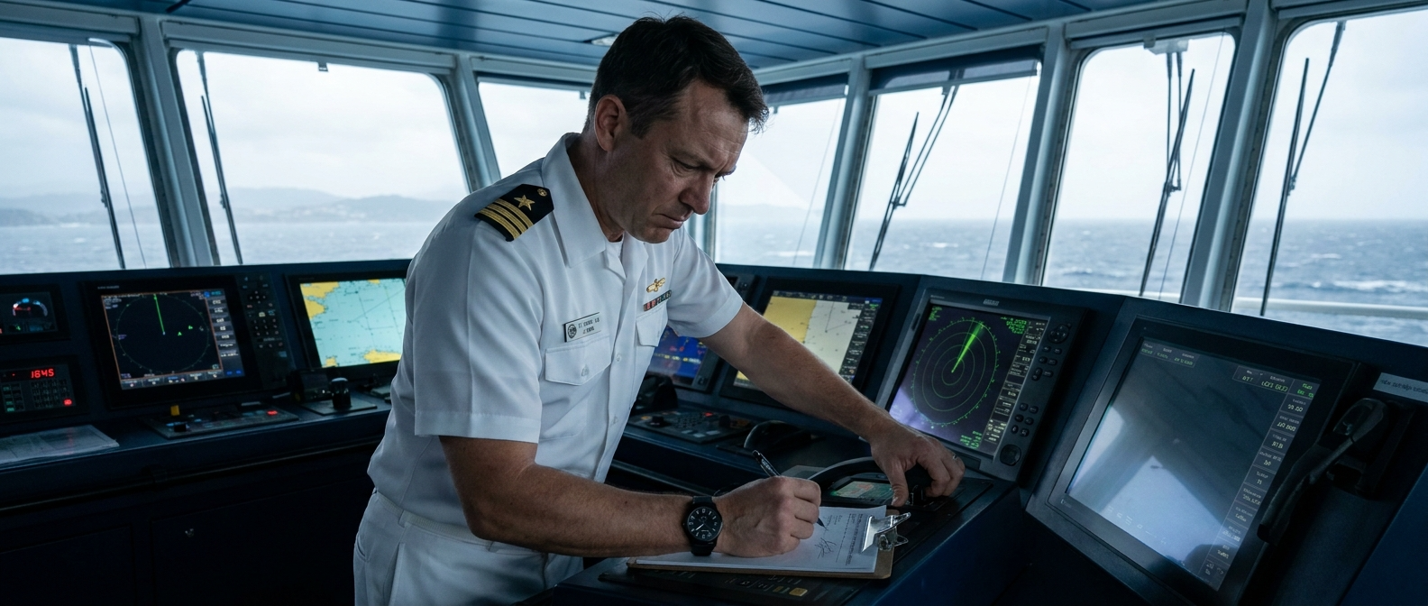 officer-completing-checklist-real-time-just-culture